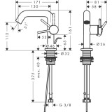 Hansgrohe Tecturis S 110 с витло, черен мат, Cool Eco Smart+ 8 73323670