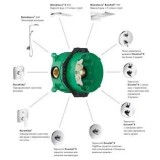 Hansgrohe  универсално тяло за вграждане 2 01800180