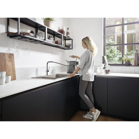 Hansgrohe Talis M54 270 смесител с издърпващ струйник, хром на топ цена — Gaudi DS