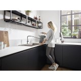 Hansgrohe Talis M54, кухненски смесител, изтеглящ, хром 4 72808000