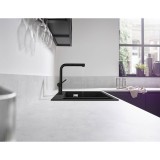 Hansgrohe Talis M54, кухненски смесител, изтеглящ, черен мат 2 72808670