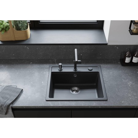 Hansgrohe Talis M54 270 смесител с издърпващ струйник, черен мат на топ цена — Gaudi DS