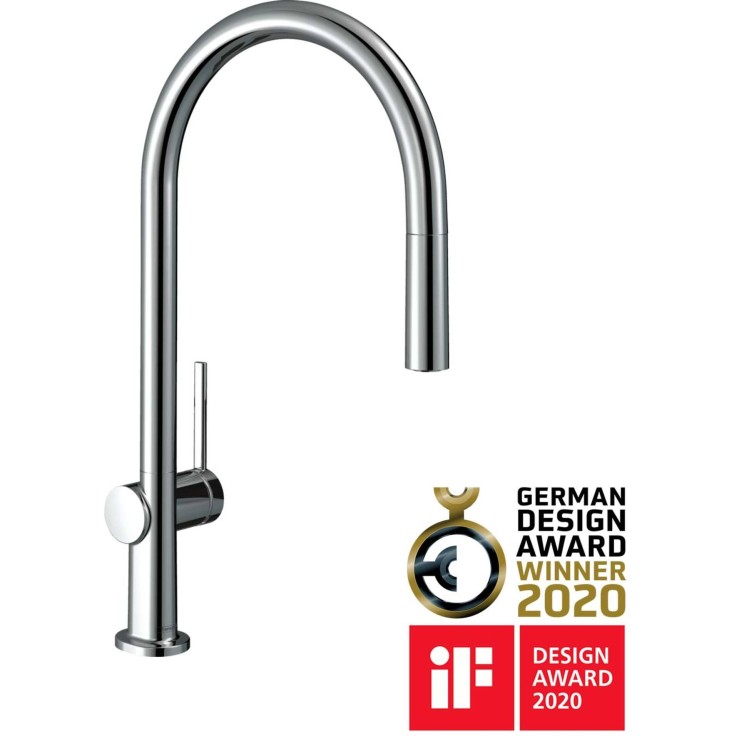 Hansgrohe Talis M54, кухненски смесител, изтеглящ струйник, хром 72802000