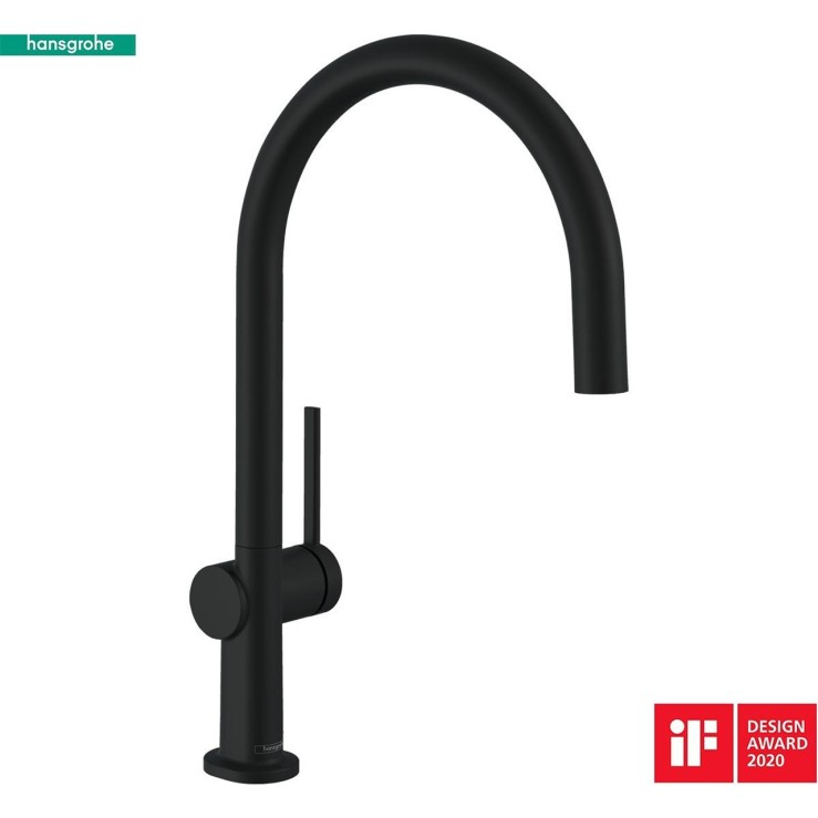 Hansgrohe Talis M54 220, кухненски смесител, черен мат 72843670