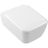 Villeroy & Boch Skyla, конзолна WC, Rimless, квадратна 2 4682CL01