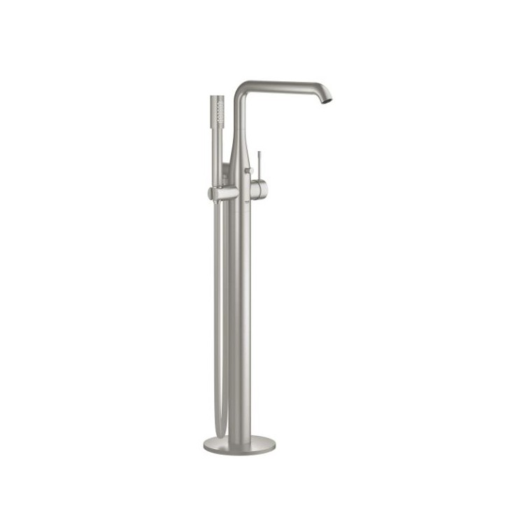 Grohe Essence свободностоящ смесител за вана, стомана мат 25248DC1