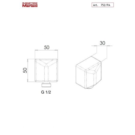 Стенно коляно Mariani Polar на топ цена — Gaudi DS