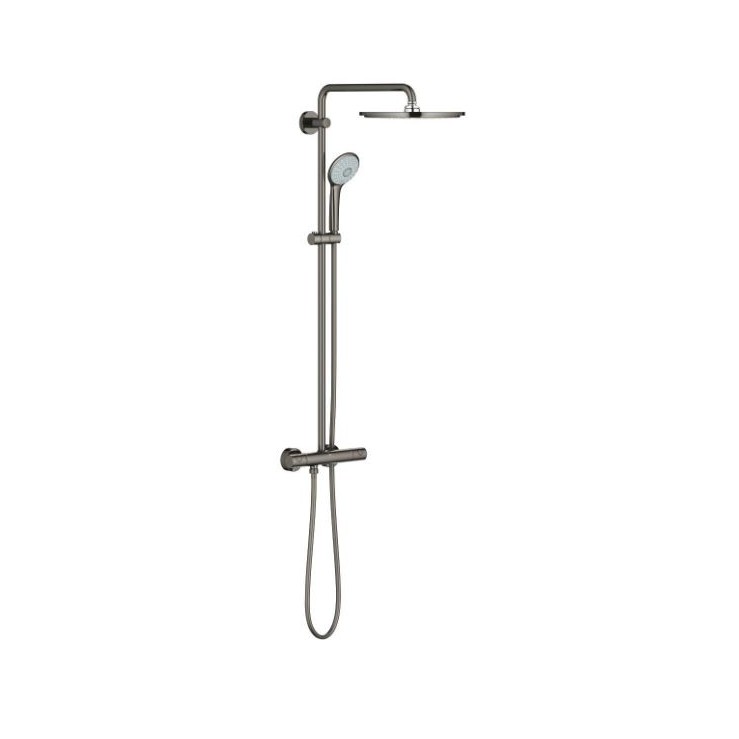 GROHE Euphoria System 310, душ система с термостат, brushed hard graphite 26075A00