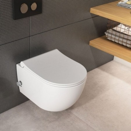 Пакет  Grohe казанче и Quarter Bath Deep, тънък капак и биде
