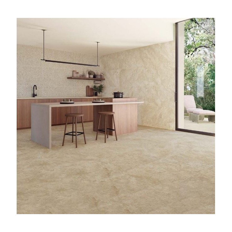 Гранитогрес  STN 3DB Poetry Cream rect 75x75 matt stn_poerty_cream7575