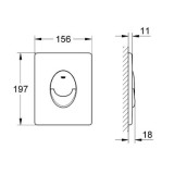 Пакет  Grohe казанче и Deep Rimless 49см, тънък капак 2 QB_grohe_slim