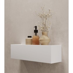 Zenon Smart Shelf рафт за баня 60 см, бял Z_Shelf60W