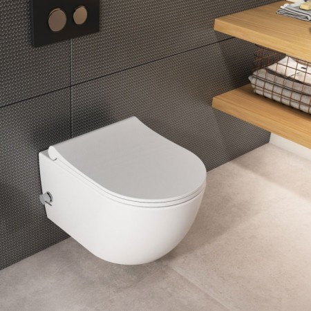 Пакет  Tece казанче и Quarter Bath Deep, тънък капак и биде