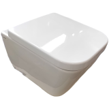 Bocchi Quadro Rimless конзолна WC 49 см , бял гланц МОСТРА 5 1646 001 0128 + A0334 001