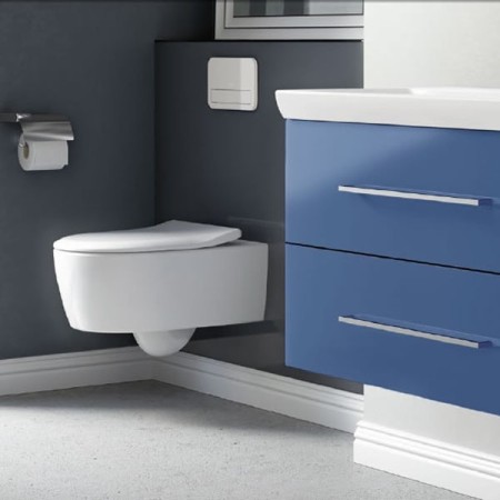 Villeroy & Boch Avento Конзолна тоалетна със Slim капак