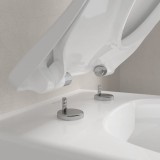Villeroy & Boch Avento тоалетна със Slim капак и Ceramic Plus покритие 4 5656RSR1
