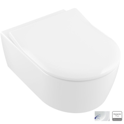 Villeroy & Boch Avento тоалетна със Slim капак и Ceramic Plus покритие 5656RSR1