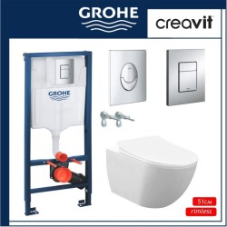 Пакет  Grohe  казанче и Free Rim-off, тънък капак grohe_freerim