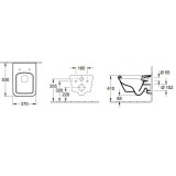 Промо пакет Grohe, черен мат бутон + V&B Architectura TwistFlush, овална  конзолна WC вортекс 2 38772001+4694CL01