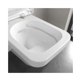Промо пакет Grohe, черен мат бутон + V&B Architectura TwistFlush, квадратна конзолна WC вортекс 7 38772001+5685CL01