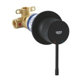 Grohe Essence смесител за вграждане, с тяло за вграждане, черен мат 1 29197AL0