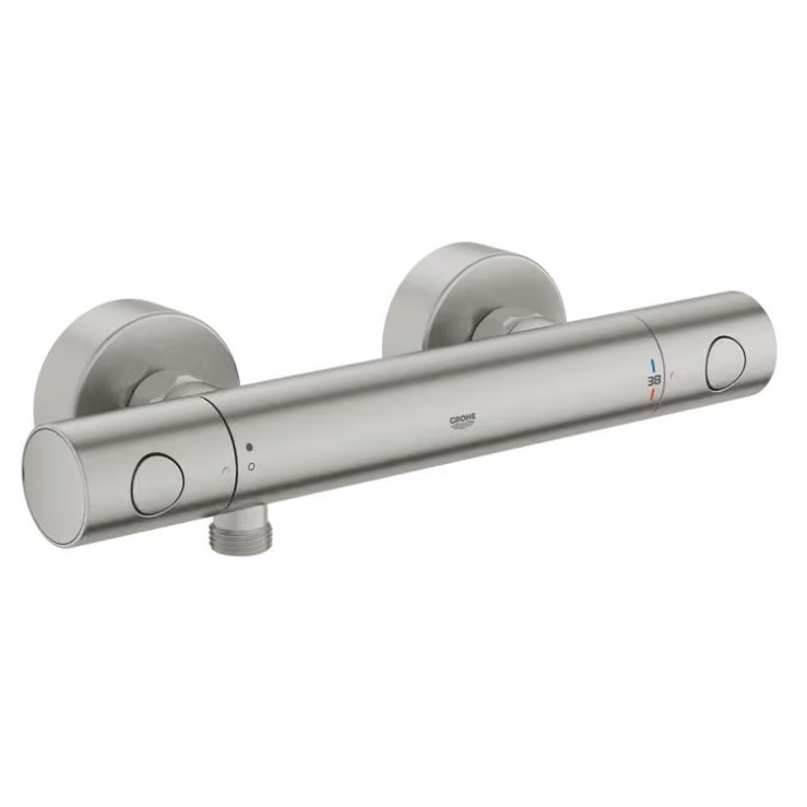 GROHTHERM 800 COSMOPOLITAN термостатен смесител за душ, стомана мат 34765DC0