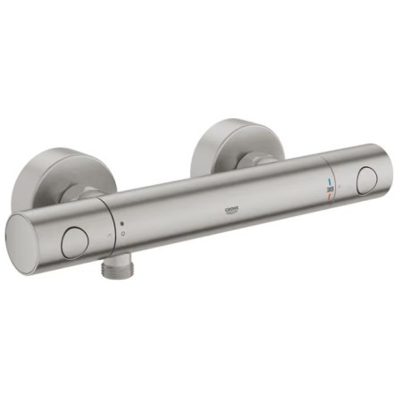 GROHTHERM 800 COSMOPOLITAN термостатен смесител за душ, стомана мат