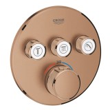 GROHE Smart Control термостатен смесител за вграждане с 3 функции,  brushed warm sunset 1 29121DL0