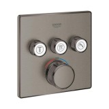 Смесител Grohe Grohtherm SmartControl термостат за вграждане за 3 извода , Brushed Hard Graphite 1 29126AL0