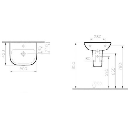 Промоция мивка Vitra S20 + полуботуш на топ цена — Gaudi DS